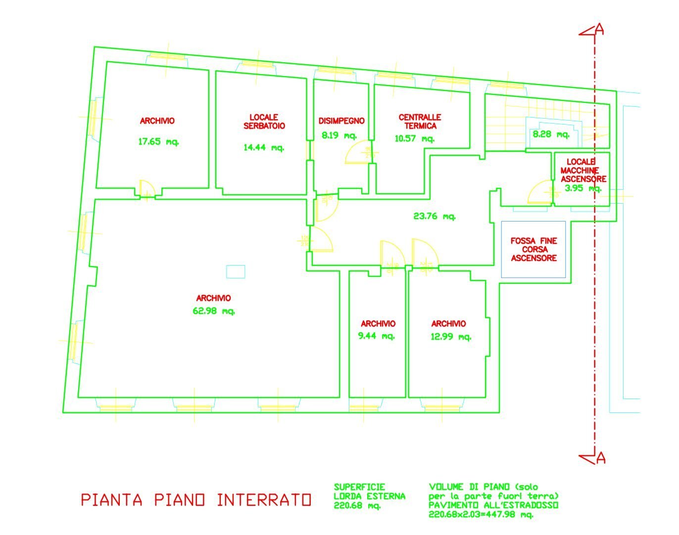 Stable - Palace piazza della Libertà, 8, Settimo Torinese - floor plans 1