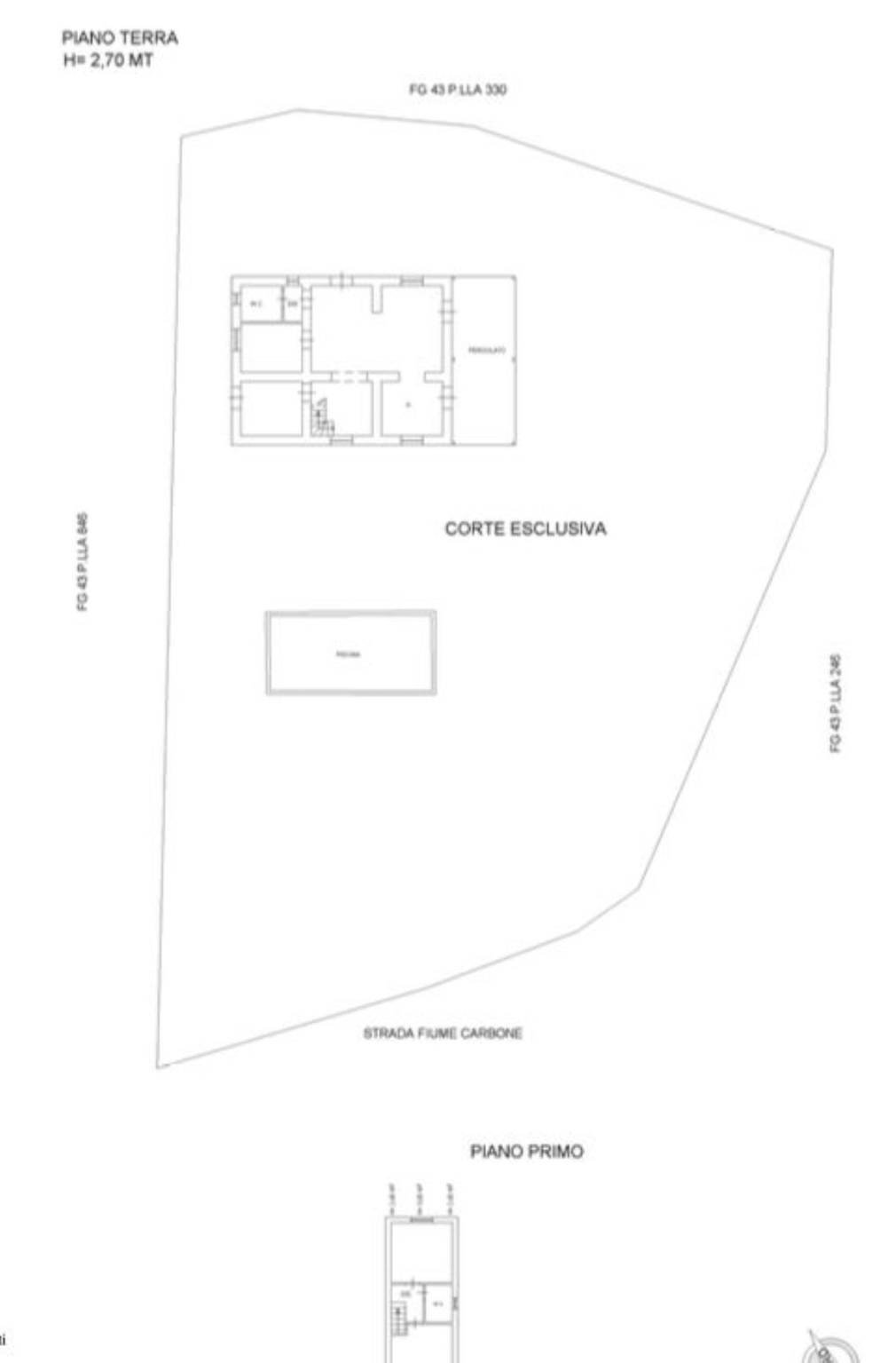 Villa dell'Istrice, 7, Cefalù - floor plans 1