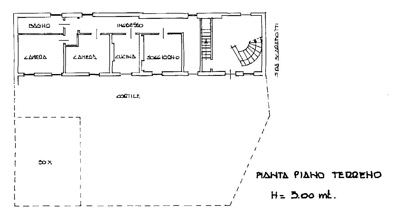 Villa strada Scarafiotti, 29, Torino - planimetria 1