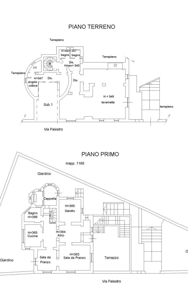 Stabile - Palazzo via Palestro, 9, Balzola - planimetria 1