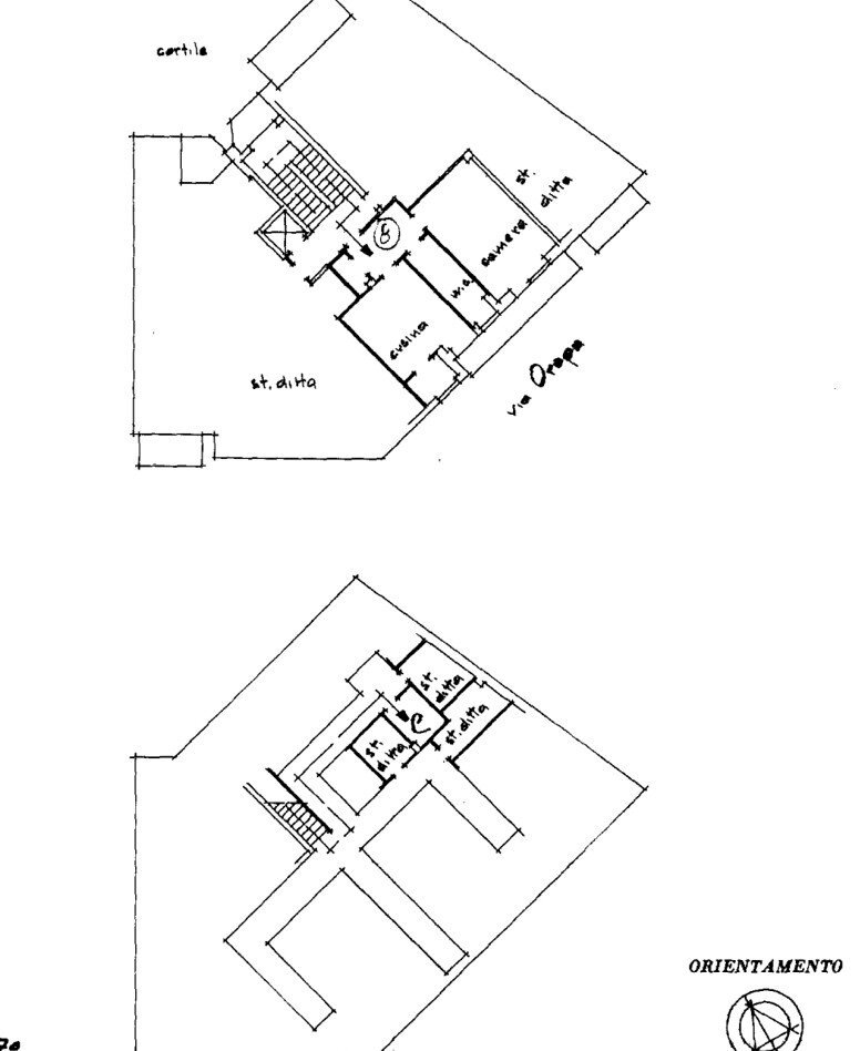 Bilocale via Oropa, 69, Torino - planimetria 1