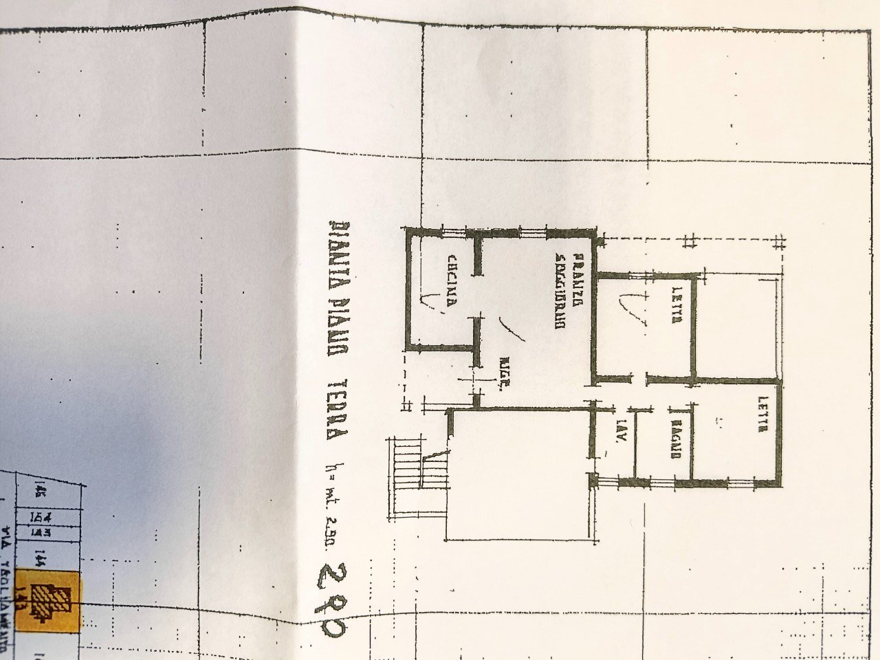 Villa Bifamiliare Nonantola - planimetria 1