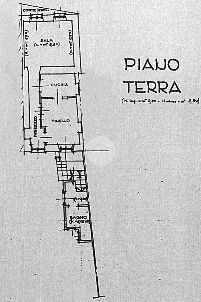 Casa semi indipendente Via del Pero, Cascinette d'Ivrea - planimetria 1