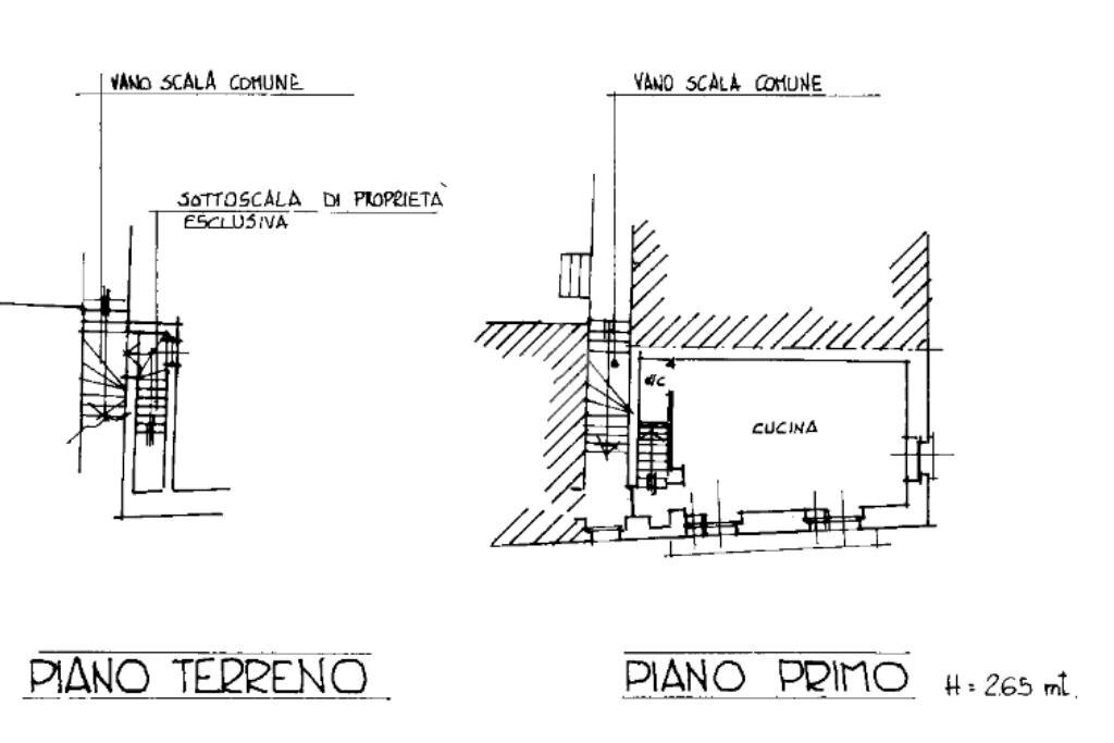 Casa semi indipendente Via cibrario, Lanzo Torinese - planimetria 1