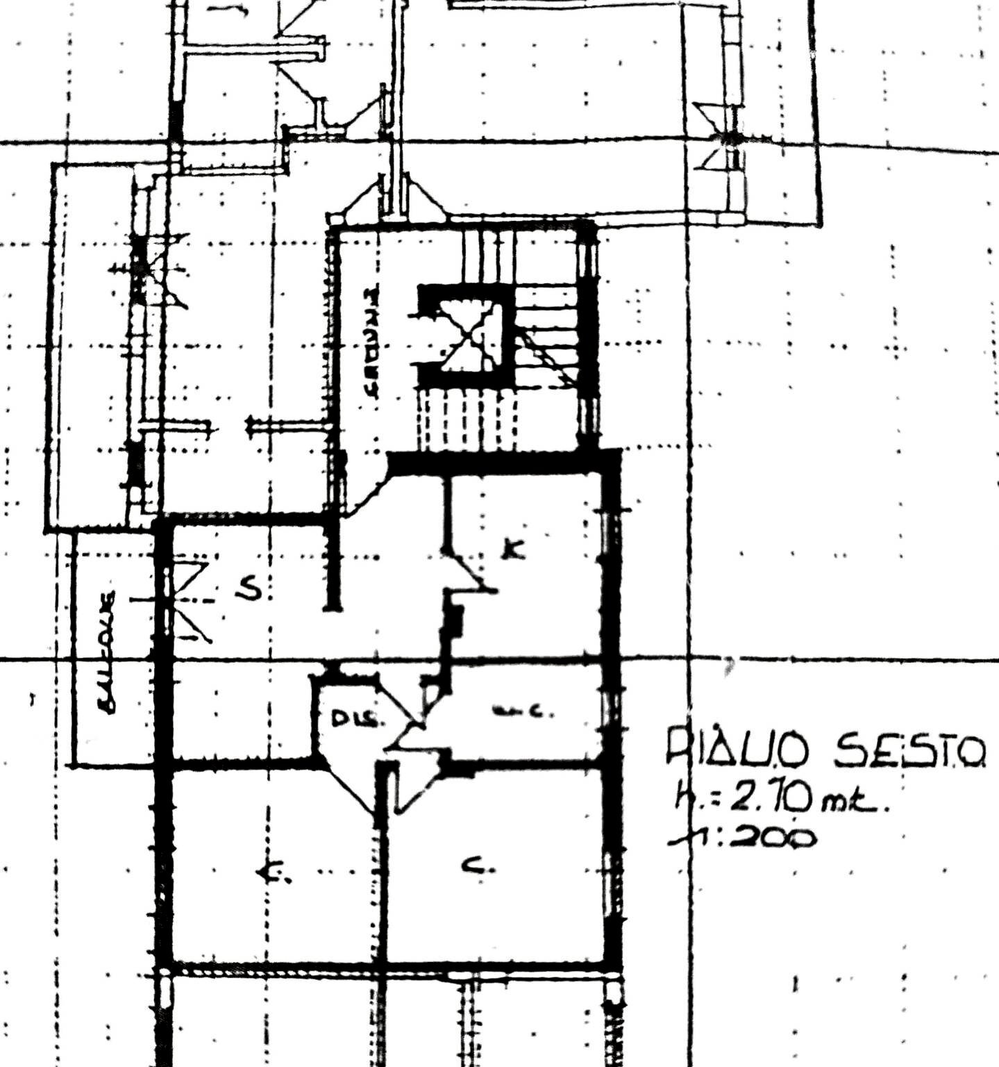 Trilocale Carpi - planimetria 1