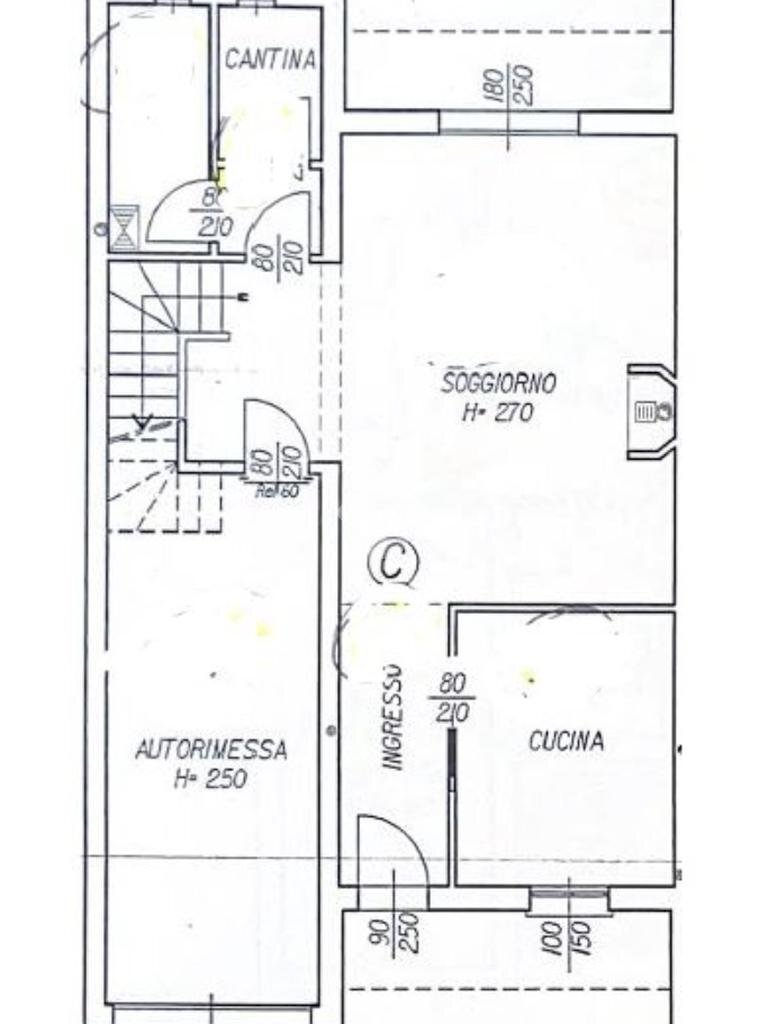 Villa a Schiera Via ubersetto, Scandiano - planimetria 1