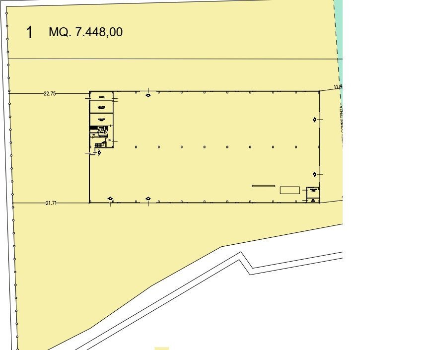 Shed San Felice sul Panaro - floor plans 1