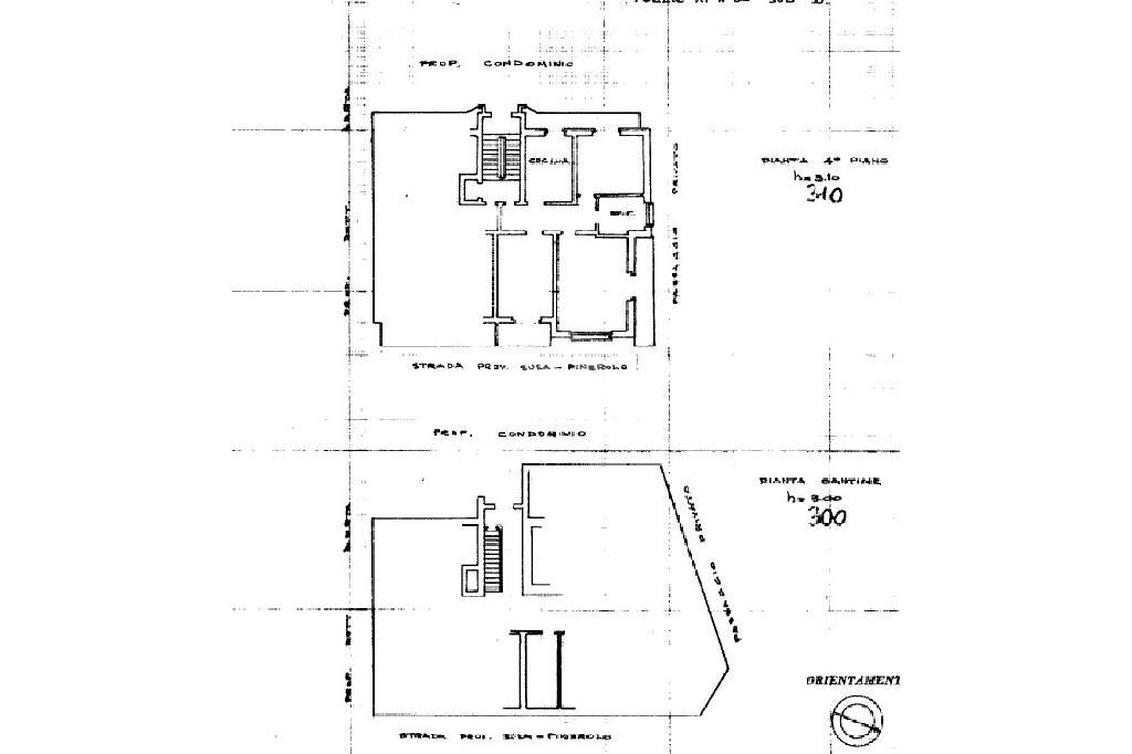 Quadrilocale Corso Laghi, Avigliana - planimetria 1