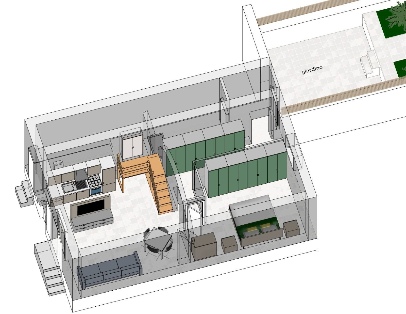 Independent house Statte - floor plans 1