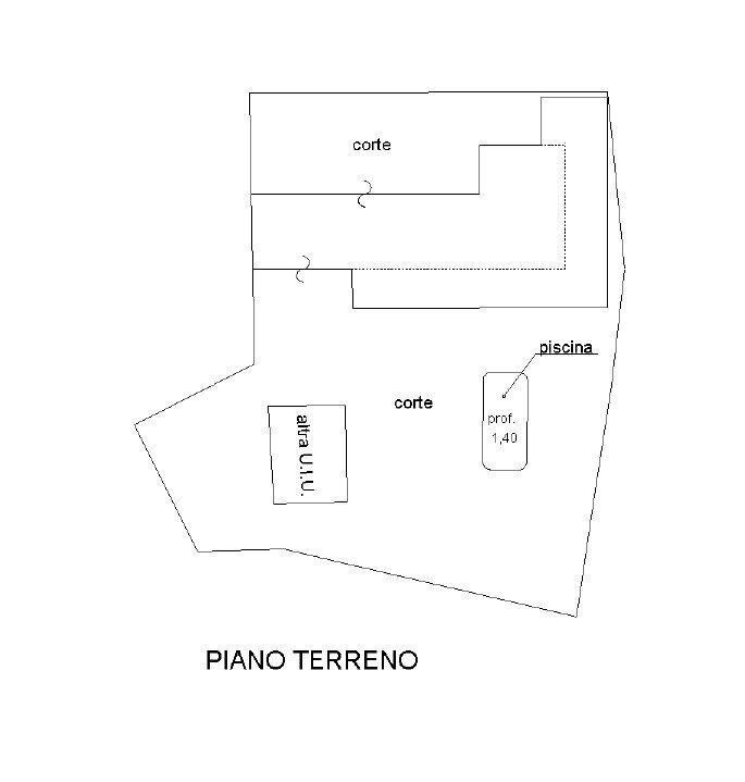Rustico strada Vecchia di Castelboglione, Nizza Monferrato - planimetria 1