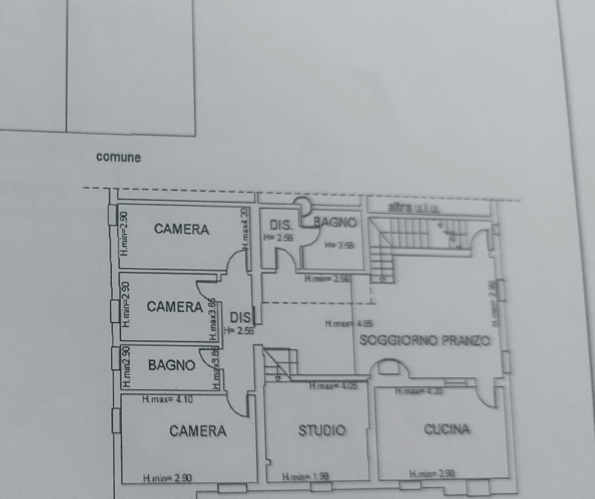 Apartment Strada Fossa Monda Sud, Modena - floor plans 1