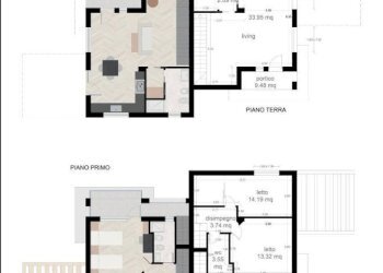 Planimetria - Villa via Giuseppe Lanza di Scalea, Palermo - foto 6