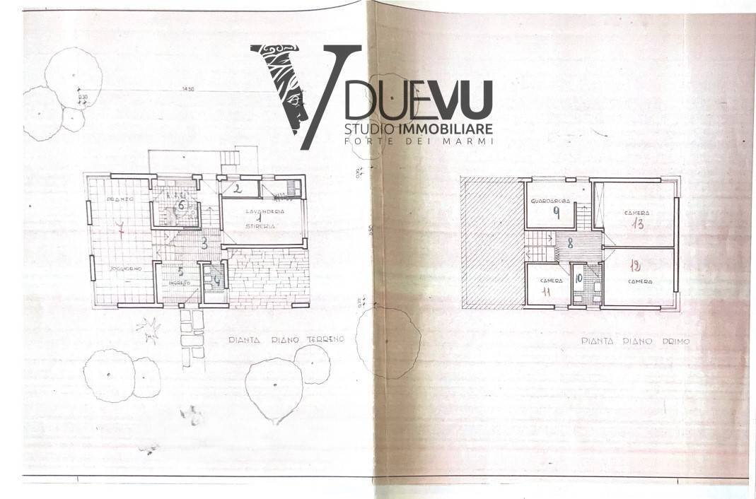 Foto 19 - Independent house Via Olmi, Forte dei Marmi - floor plans 1