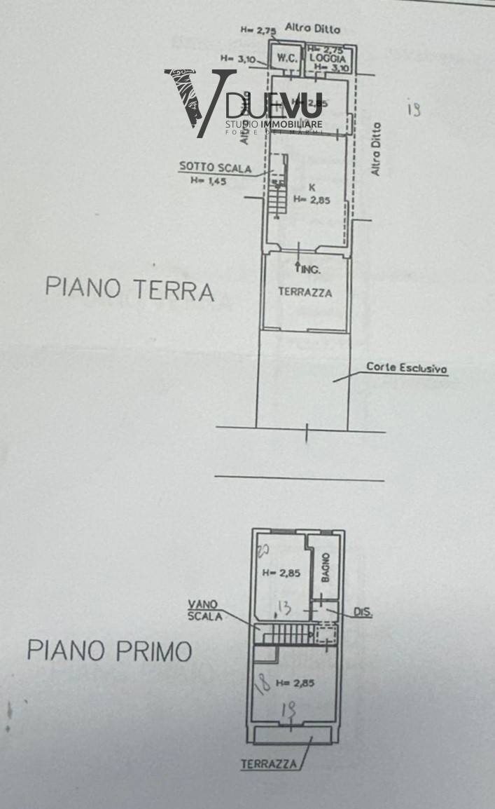 Foto 19 - Agriturismo Via Ponchielli, Forte dei Marmi - planimetria 1