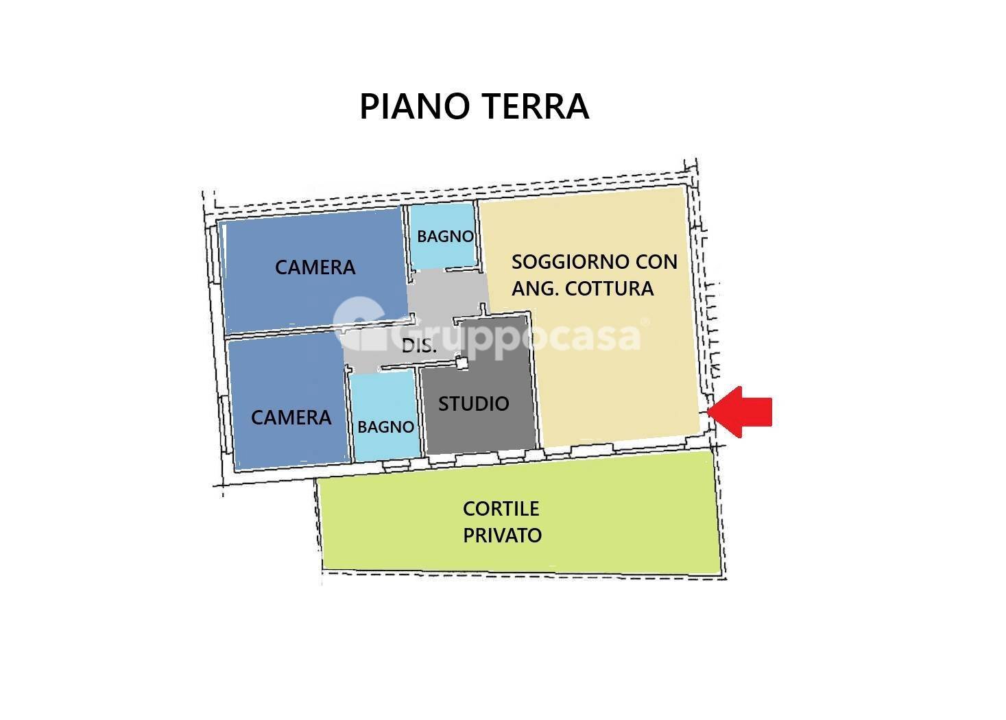 Foto 28 - Quadrilocale Via Dei Badilanti
 
25, Corbetta - planimetria 1