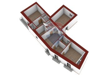 Pianta 3D - Appartamento Corso Vittorio Emanuele Terzo
 
150, Monte Sant'Angelo - foto 14