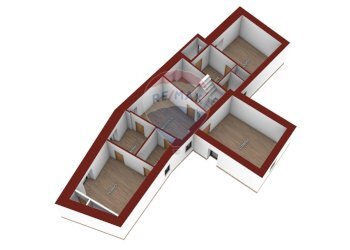 Pianta 3D - Appartamento Corso Vittorio Emanuele Terzo
 
150, Monte Sant'Angelo - foto 15