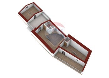 Pianta 3D - Appartamento Corso Vittorio Emanuele Terzo
 
150, Monte Sant'Angelo - foto 19