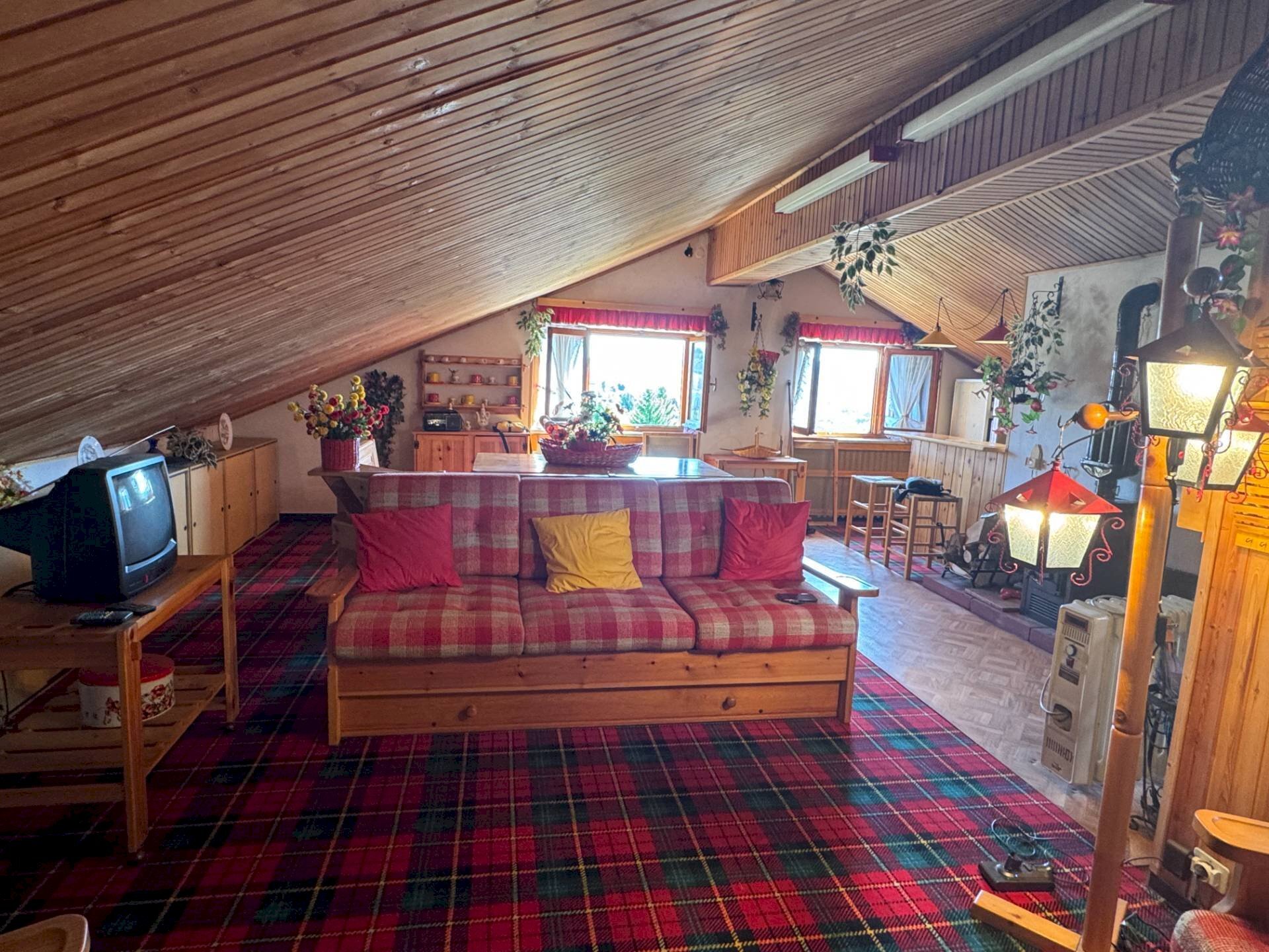 soggiorno - One-room apartment Via Serra
 
58, Pamparato - photo 1