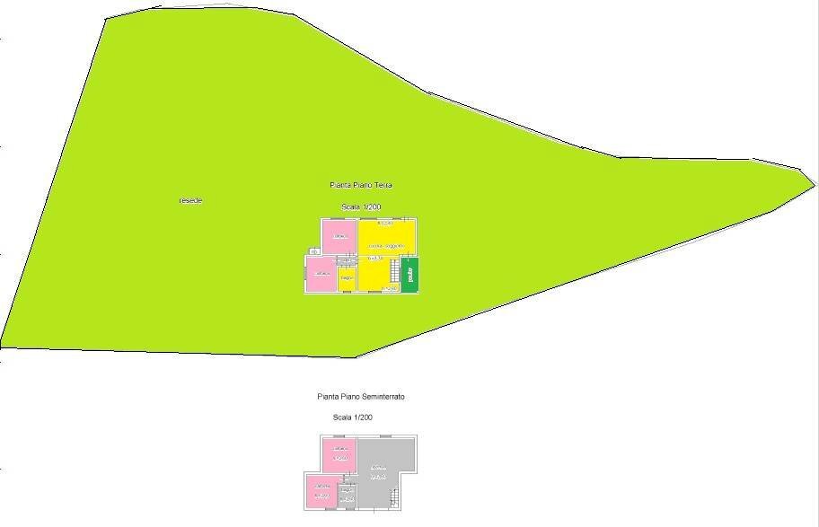 Foto 19 - Villa via Pian D'Arno
 
347, Caprese Michelangelo - floor plans 1
