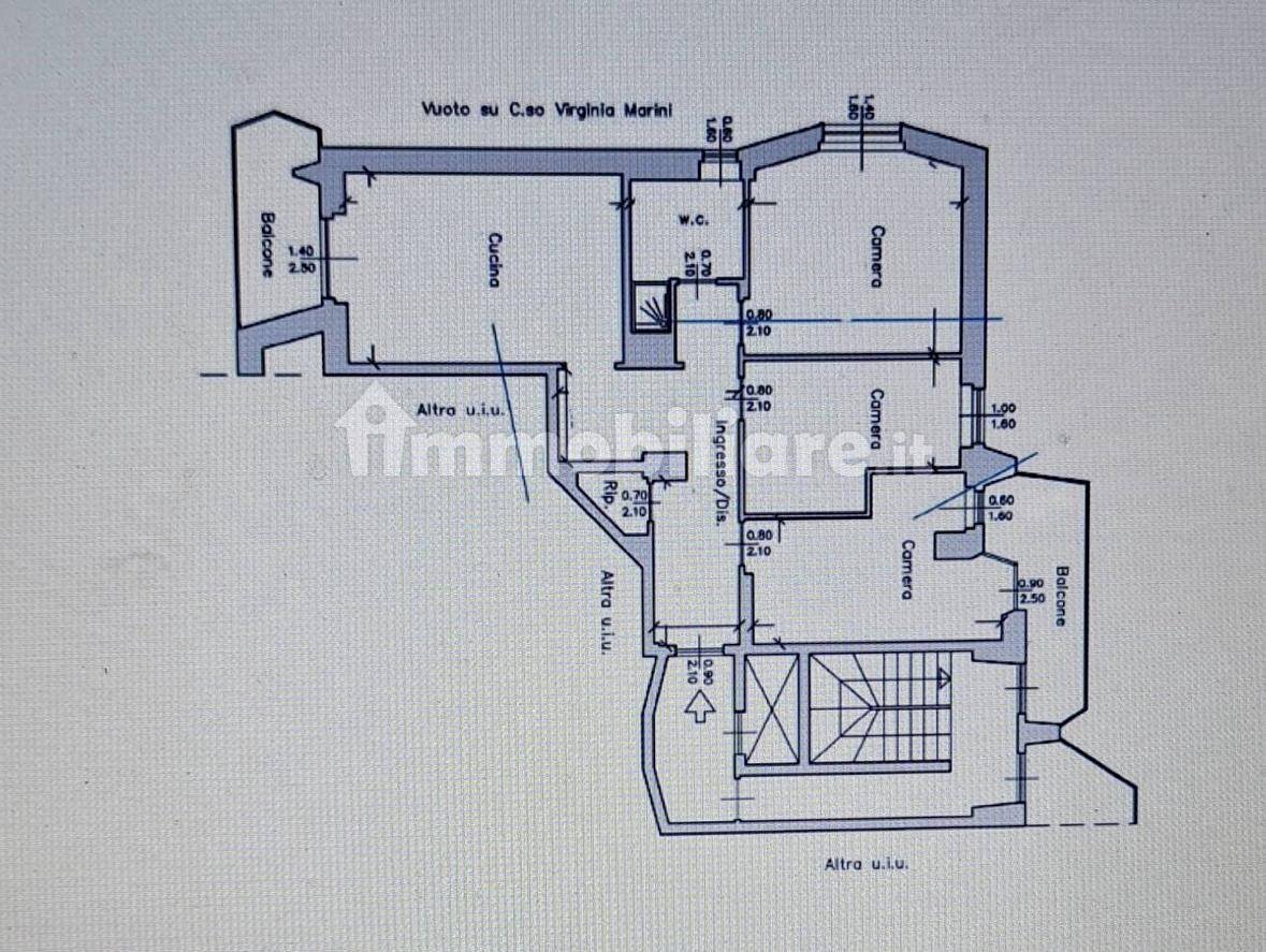 Foto 22 - Quadrilocale Alessandria - planimetria 1