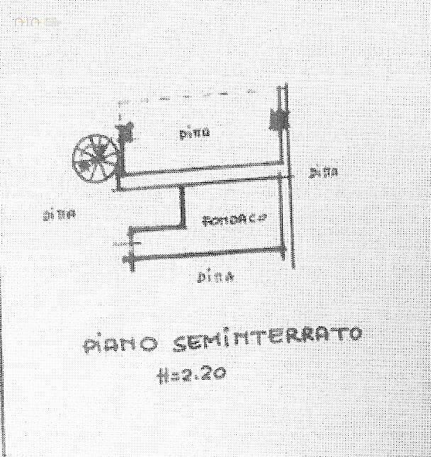 Foto 18 - Casa indipendente Fraz. Poggio D'Api, Accumoli - planimetria 1