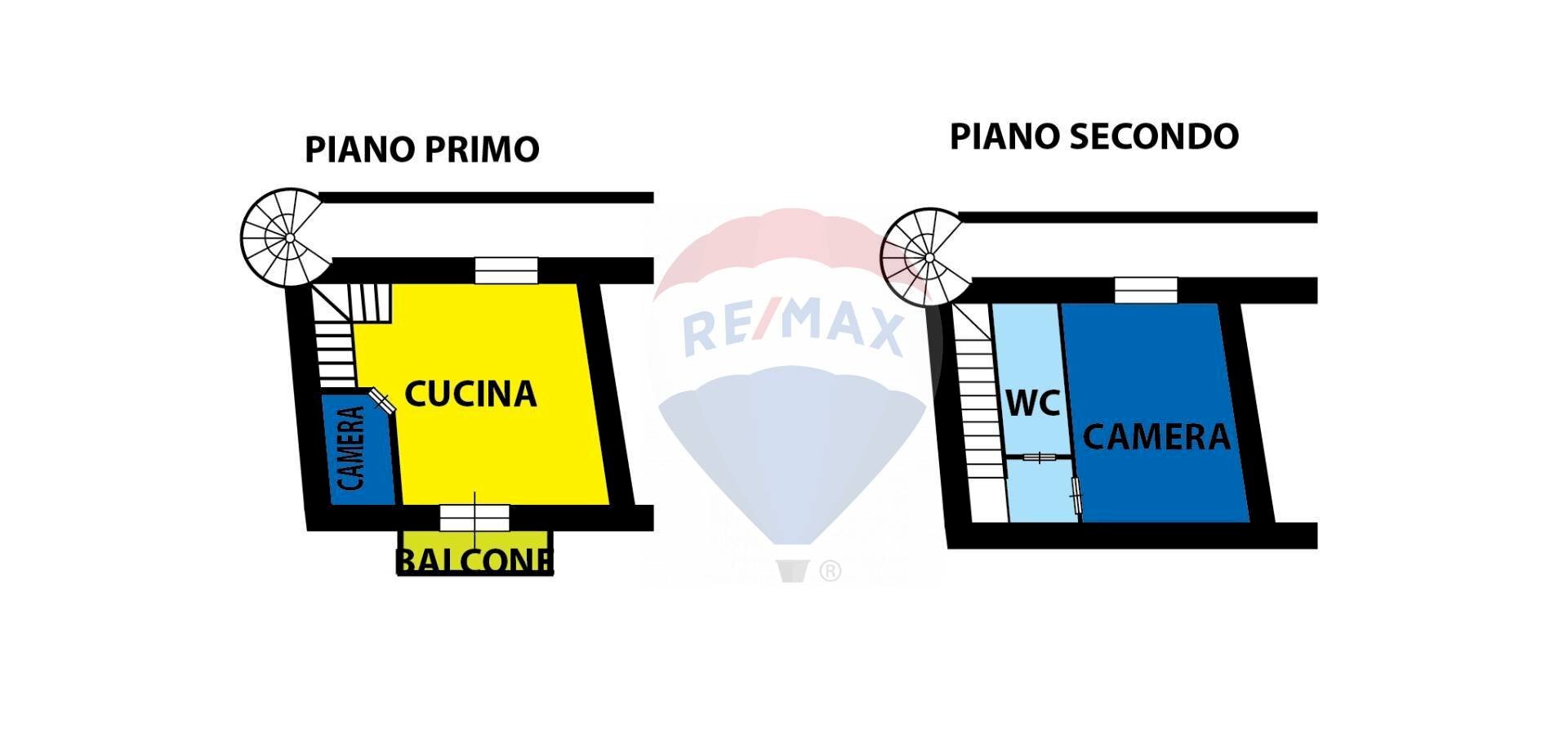 Pianta 2D - Three-room apartment via San Benedetto
 
33, Casoria - floor plans 1