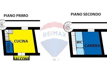 Pianta 2D - Trilocale via San Benedetto
 
33, Casoria - foto 6