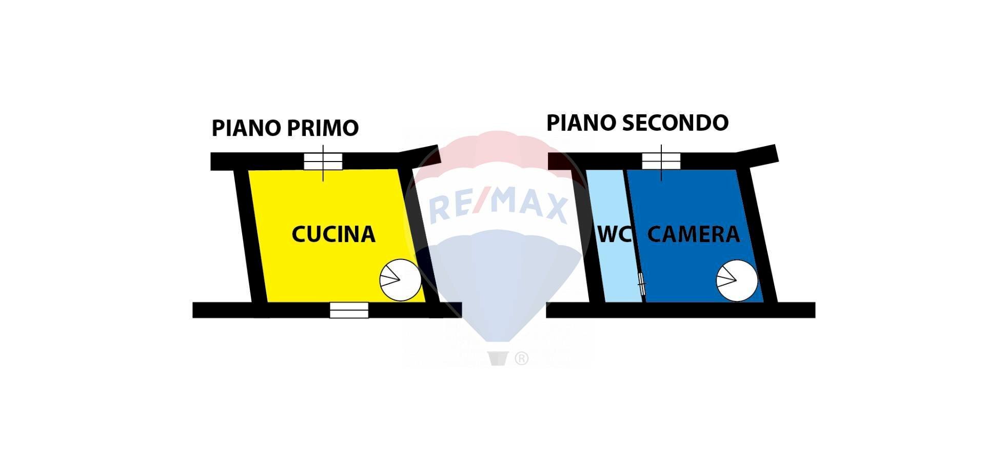 Pianta 2D - Bilocale via San Benedetto
 
33, Casoria - planimetria 1