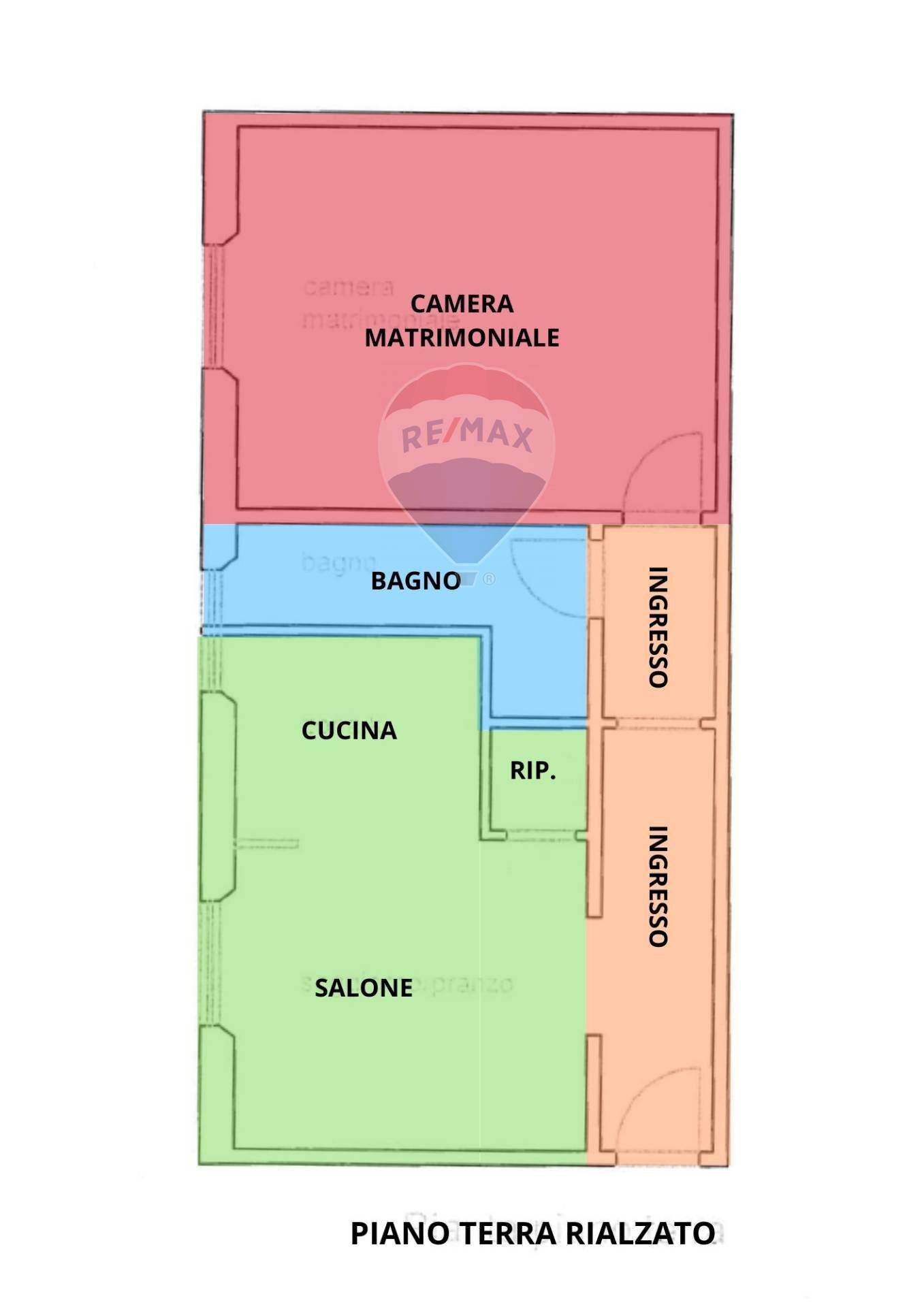 Pianta 2D - Bilocale Viale Fattori
 
16, Cecina - planimetria 1