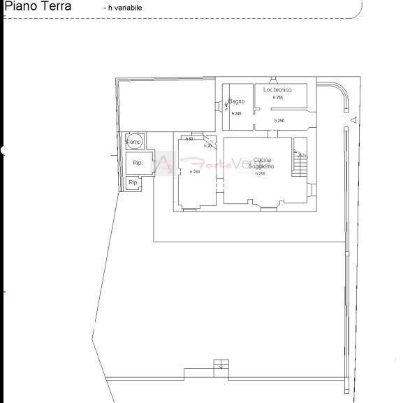 Foto 34 - Casa indipendente Pietrasanta - planimetria 1