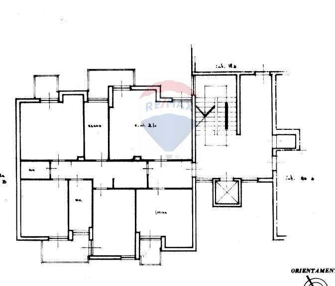 Pianta 2D - Appartamento Via Cesare Terranova
 
15, Ragusa - planimetria 1