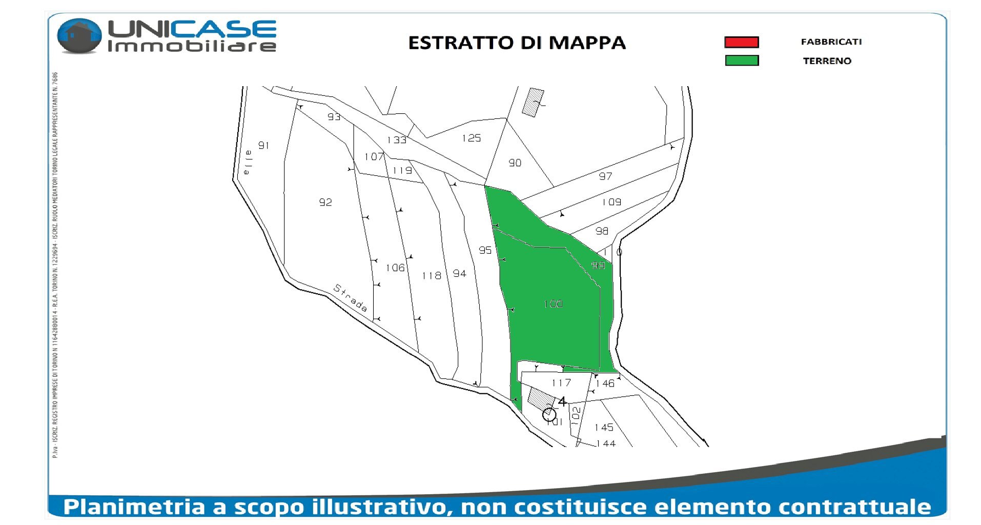 Agricultural land strada Cesani Granero, 28, Bricherasio - floor plans 1