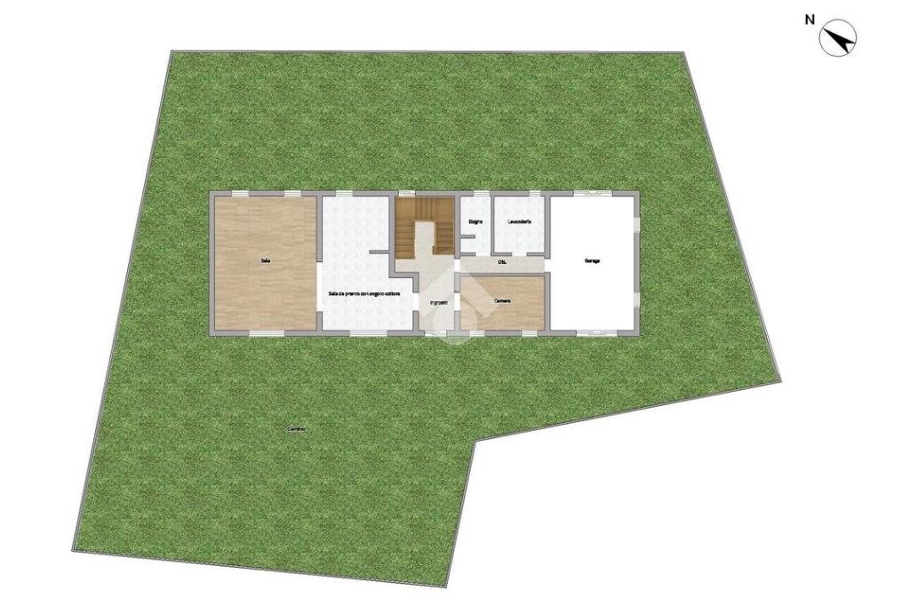 Villa Via Pietro Nenni, Cotignola - planimetria 1