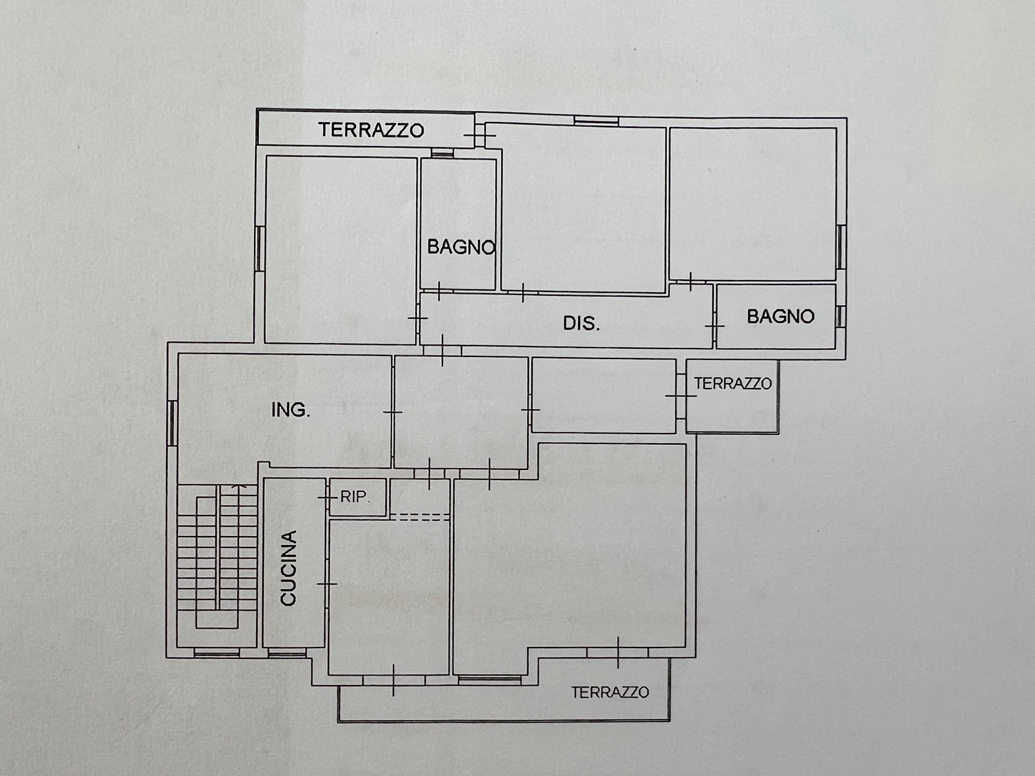 Appartamento Montelupo Fiorentino - planimetria 1