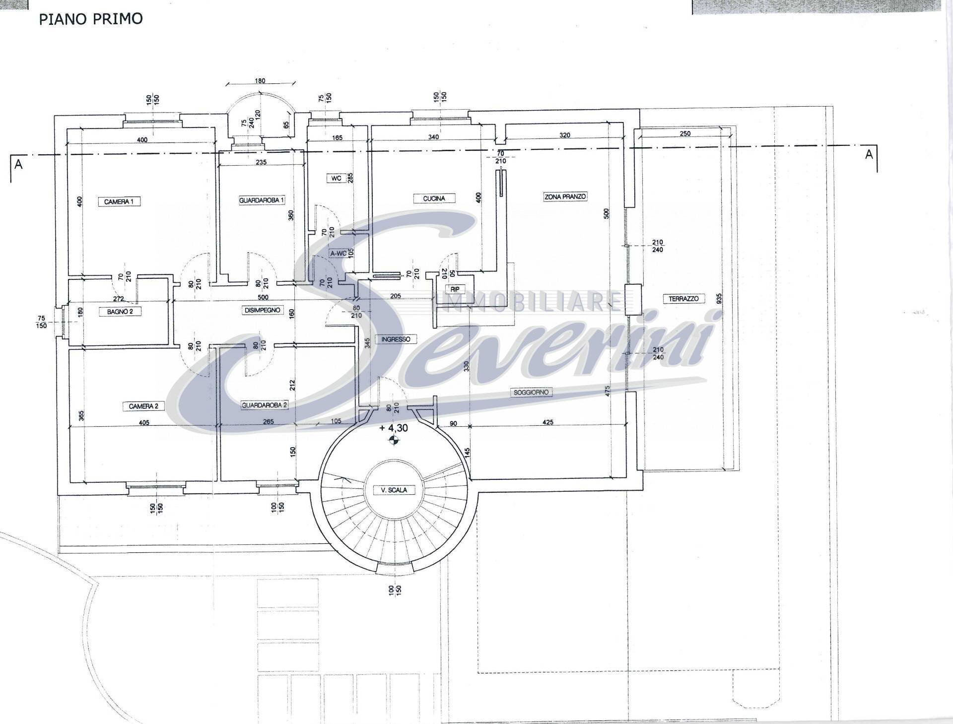 Foto 60 - Casa indipendente via Trento
 
3, Fino Mornasco - planimetria 1