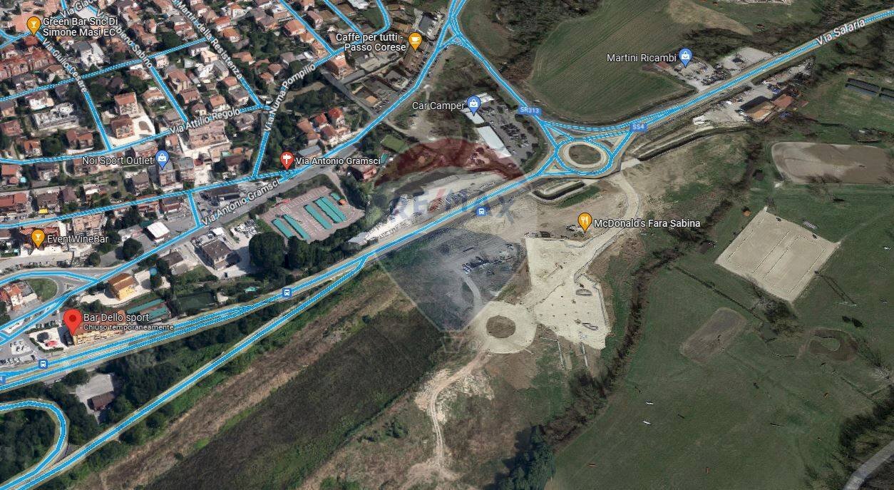 Posizione della mappa - Locale Commerciale Via Antonio Gramsci, Fara in Sabina - foto 3