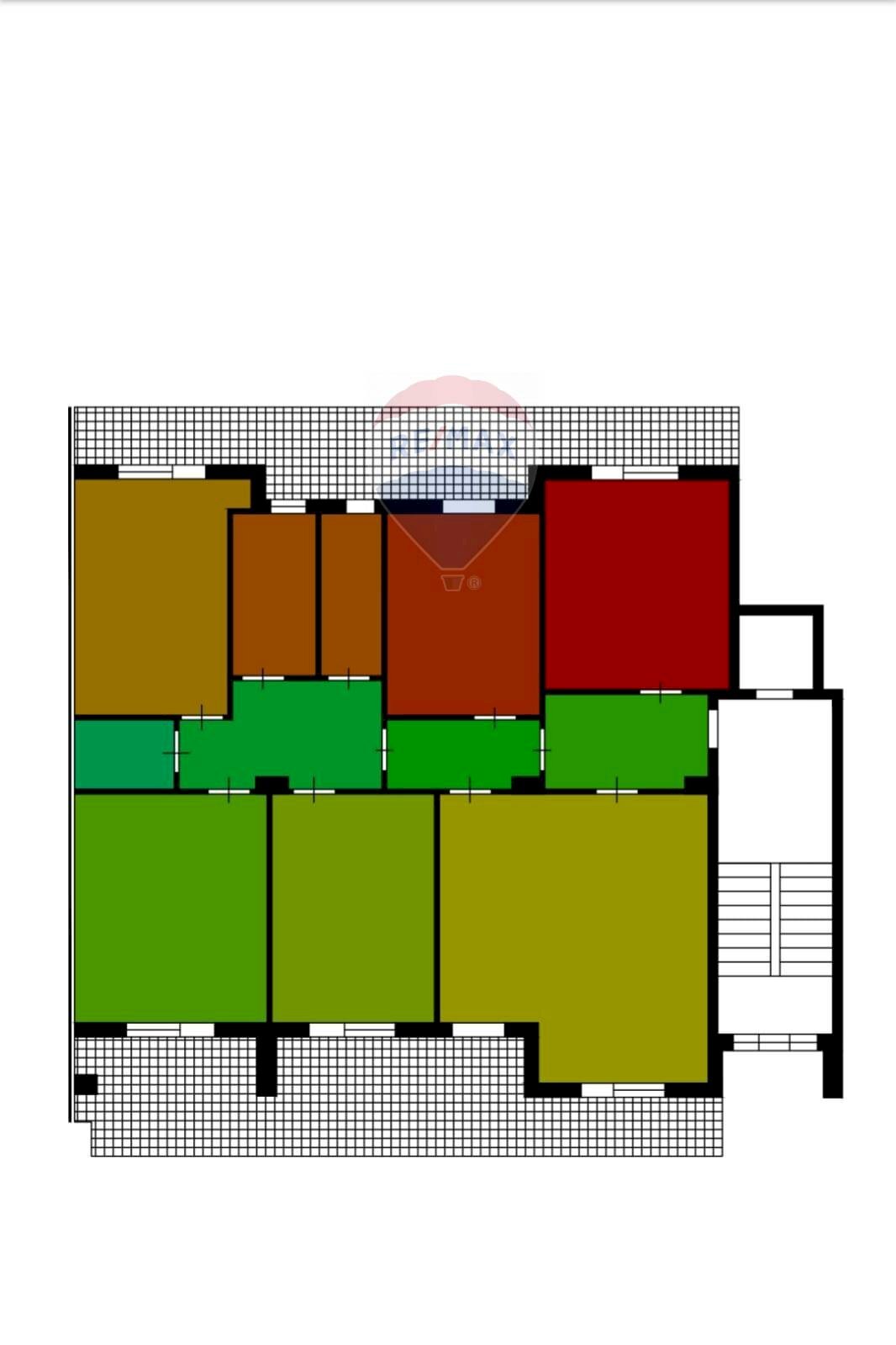Pianta 2D - Quadrilocale Via Petrarca
 
44, Caserta - planimetria 1