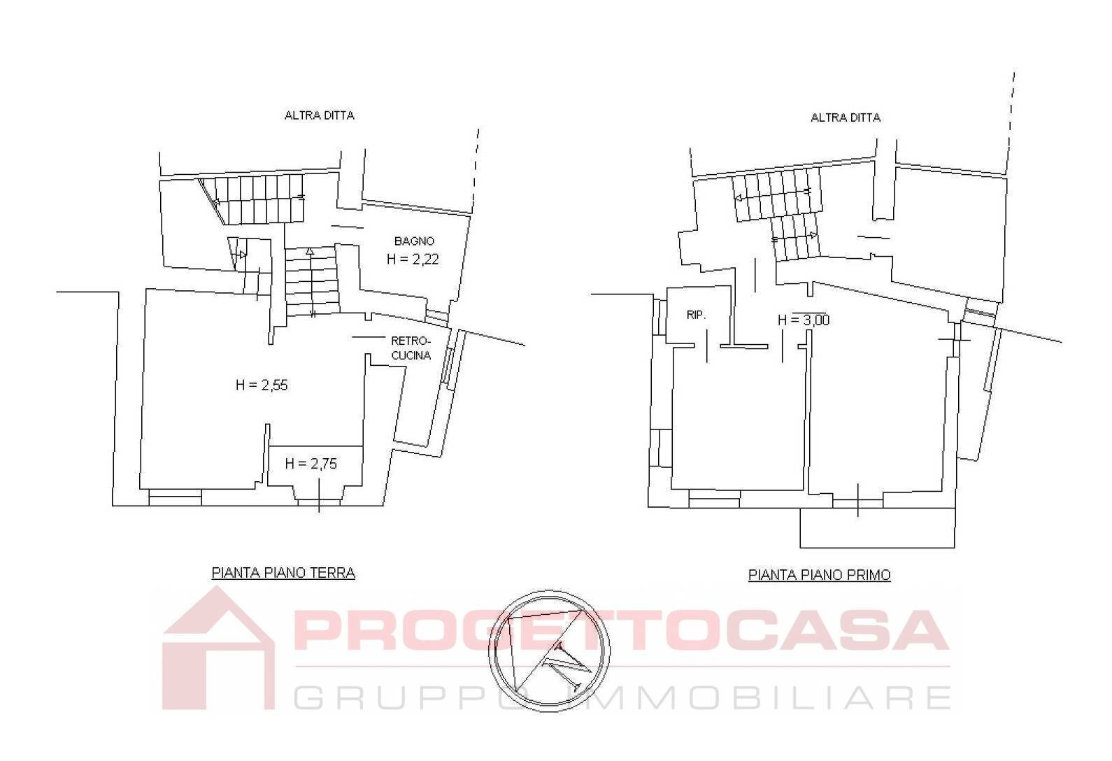 Foto 33 - Casa indipendente Via Piazza Marconi, Montalto delle Marche - planimetria 1