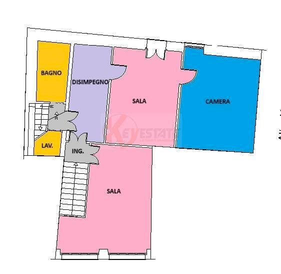 Foto 20 - Casa indipendente via Efisio Contini
 
24, Siligo - planimetria 1