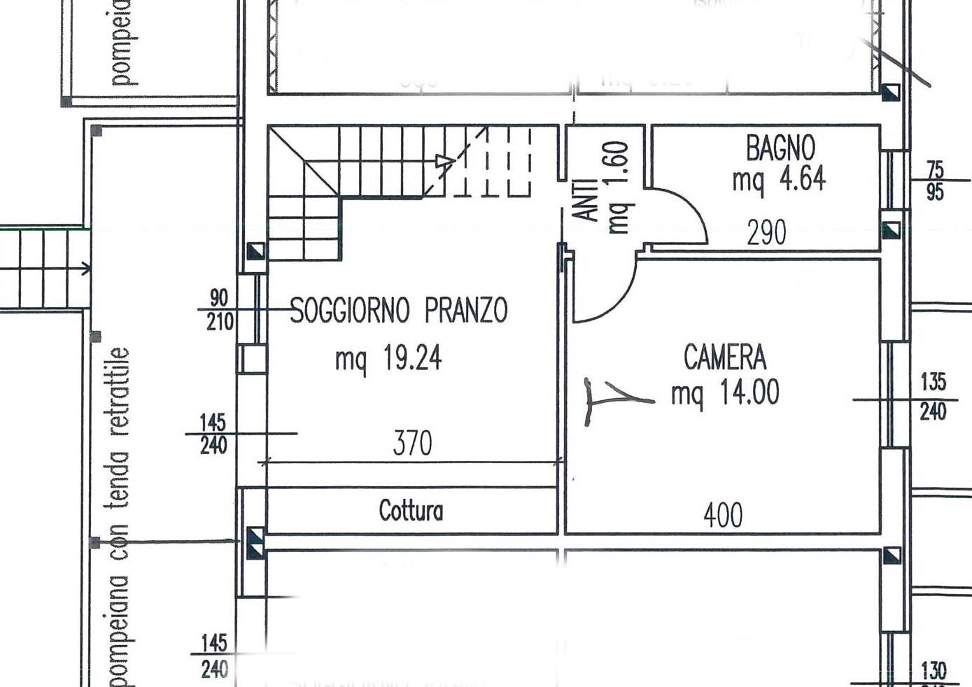 Foto 20 - Trilocale Piazza Milano, Jesolo - planimetria 1