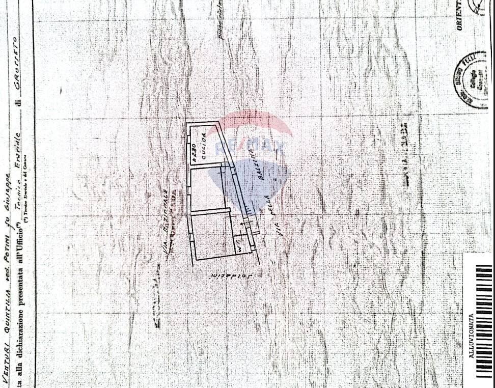 PLANIMETRIA - Casa indipendente VIA DELLA BALZINA
 
6, Roccastrada - planimetria 1