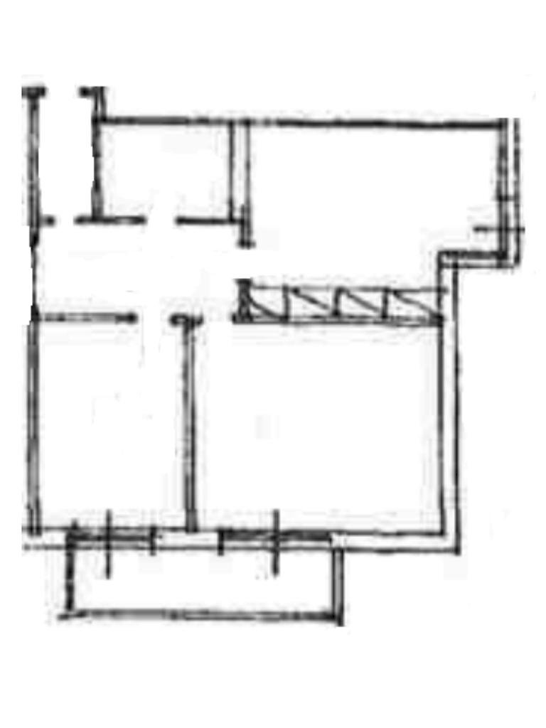 Two-room apartment Via Sciesa, Rapallo - floor plans 1