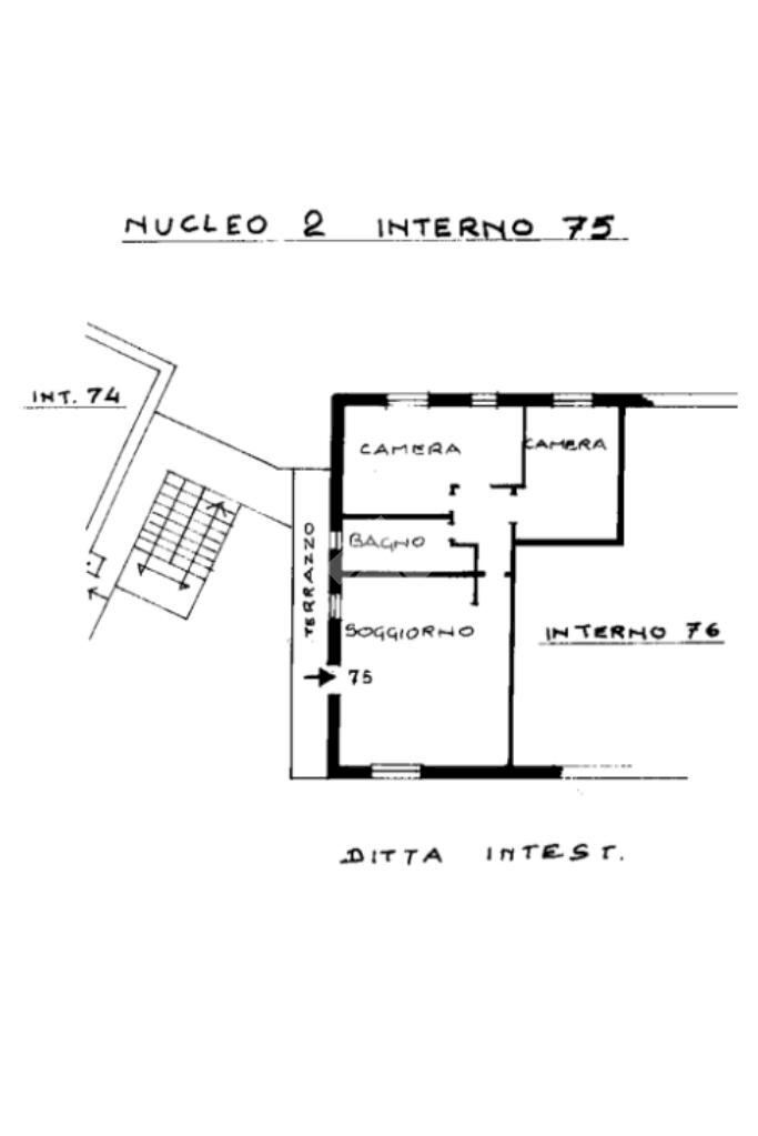 Trilocale Via Giunchetto, Laigueglia - planimetria 1