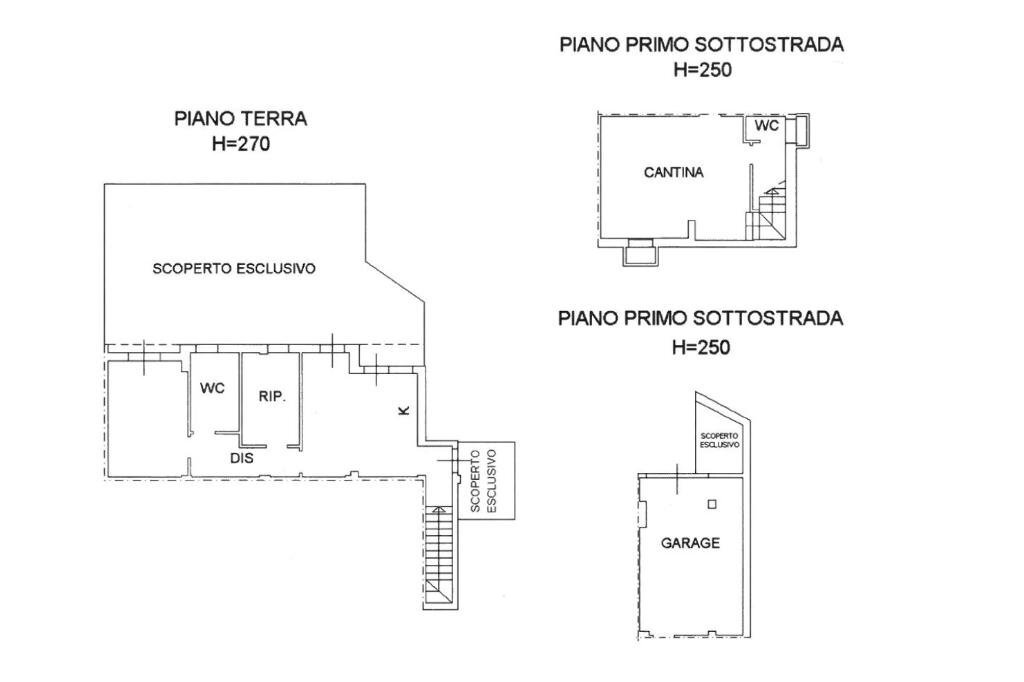 Trilocale corso XXI gennaio, Vallefoglia - planimetria 1