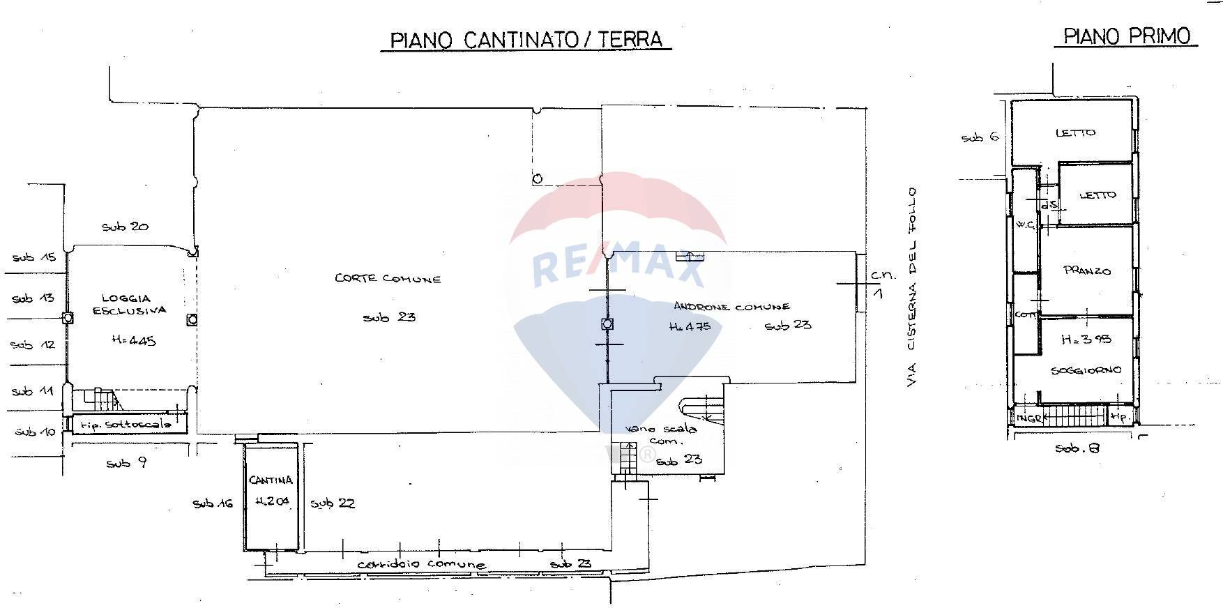 Pianta 2D - Apartment Via Cisterna Del Follo
 
1, Ferrara - floor plans 1
