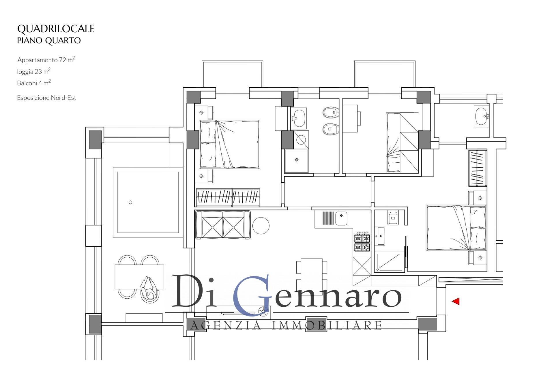 Foto 2 - Four-room apartment via Capri, Alba Adriatica - photo 2