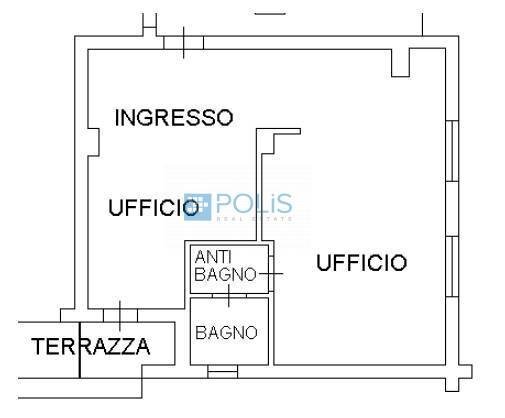 Foto 3 - Office STANGA, Padova - floor plans 1