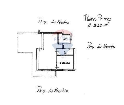 Pianta 2D - Trilocale Via Ciucca
 
16, Cinisi - planimetria 1