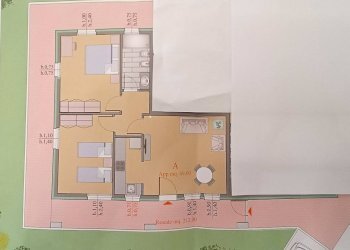 Planimetria - Trilocale via dell'Arno, Montelupo Fiorentino - foto 15